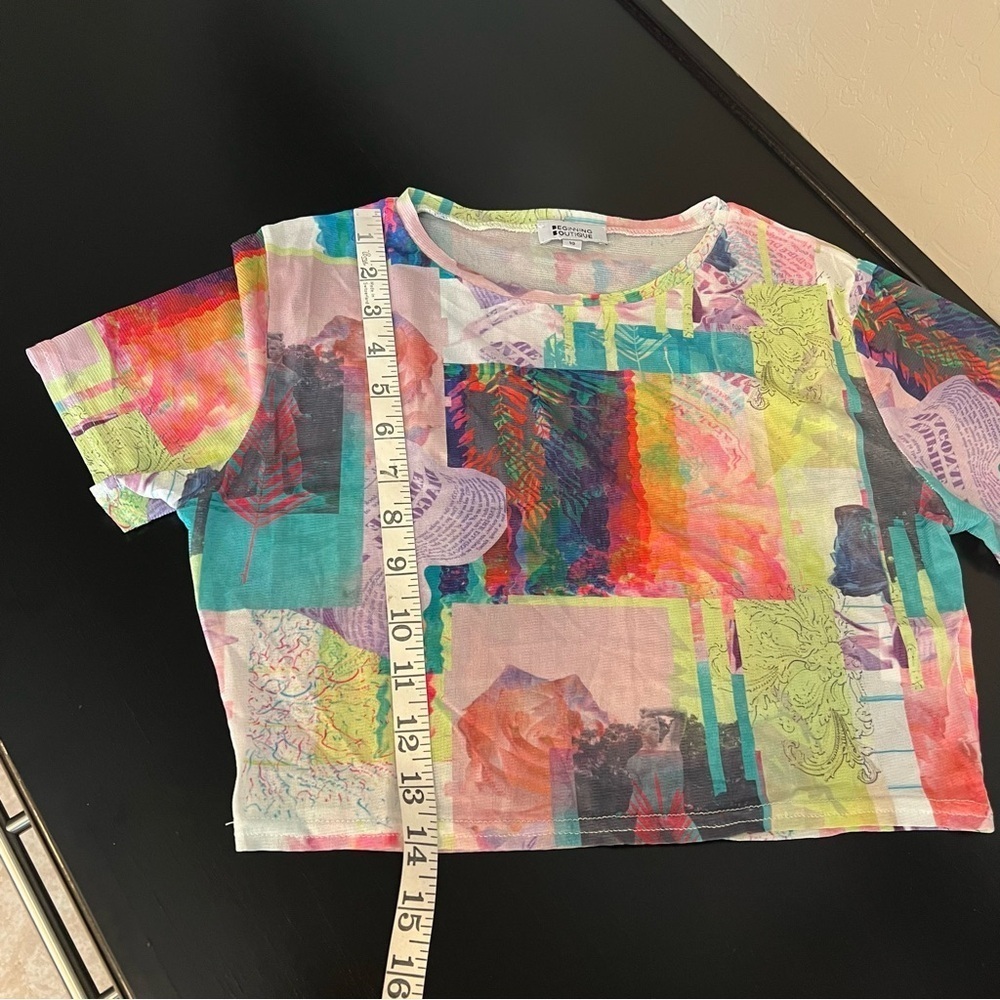 Beginning Boutique Multicolor Abstract Two-Piece Set - Picture 5 of 11